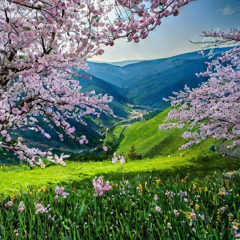 Proljeće (opis pejzaža)