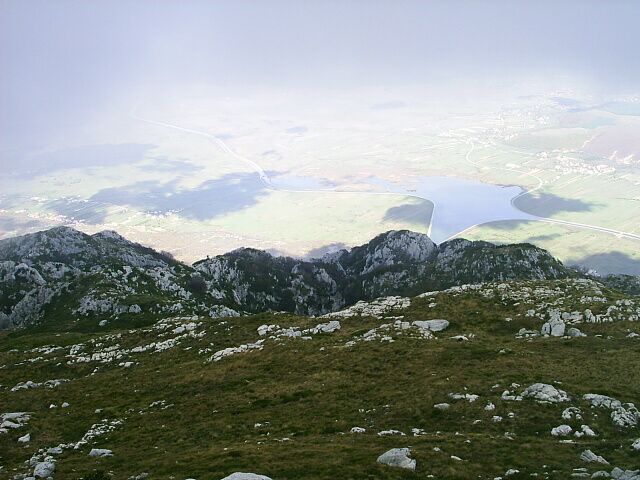 Pogled sa Kamešnice. Foto: Martin Brož.